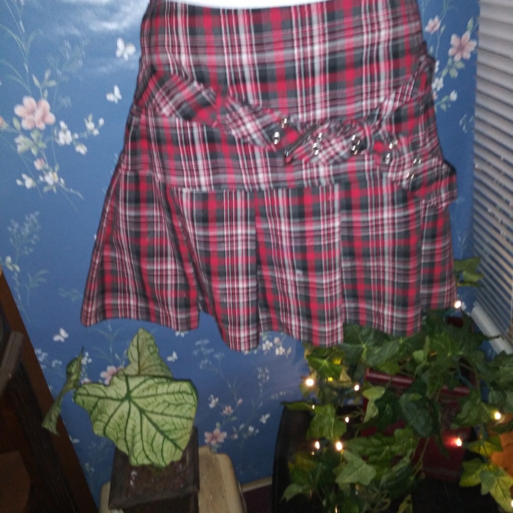 Schoolgirl skirt. Very cute!